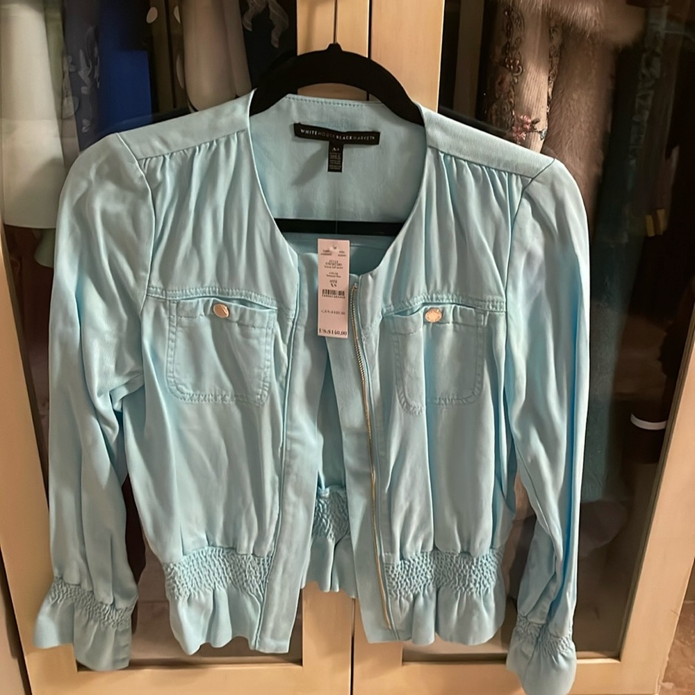 NWT! White House Black Market Smock Jacket